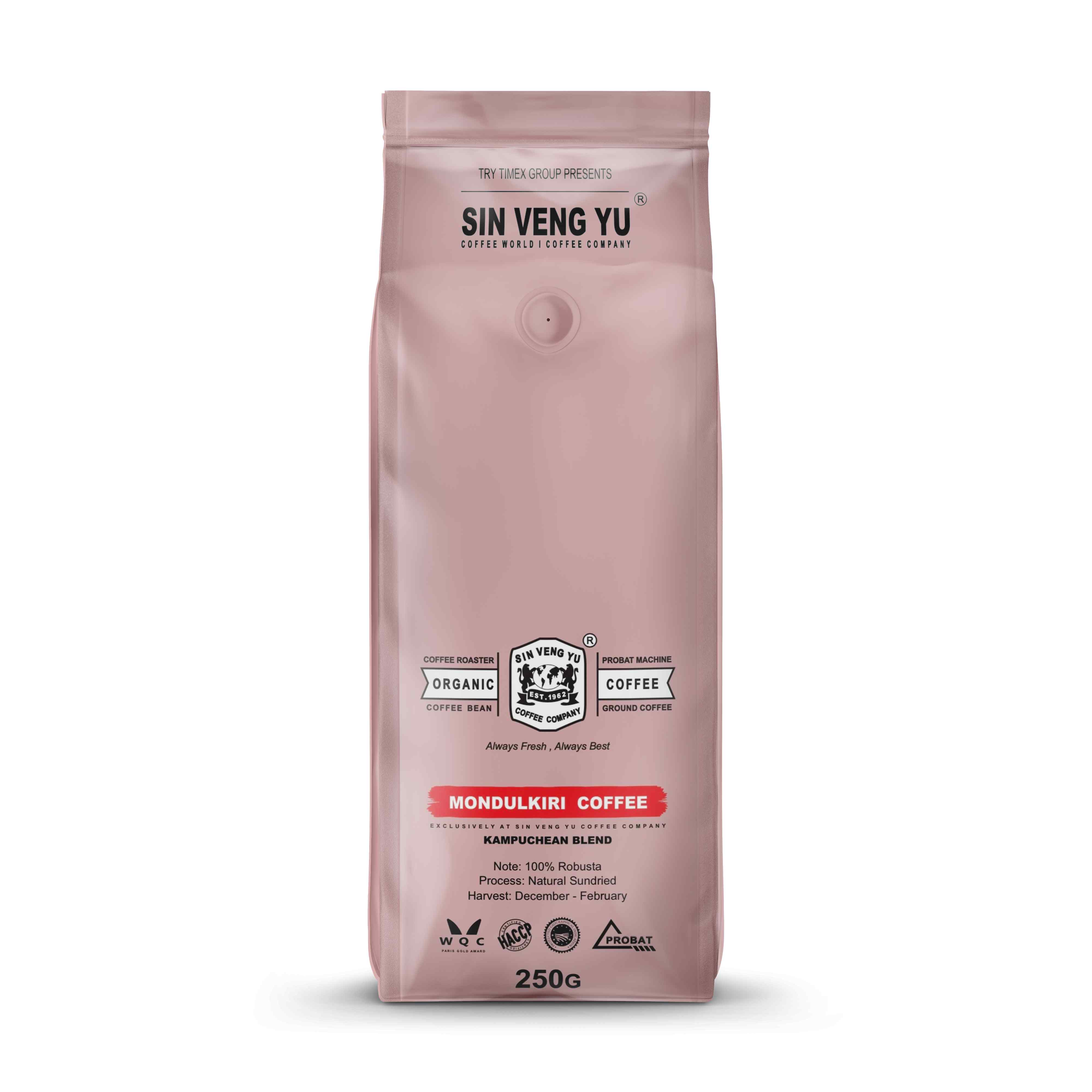 Mondulkiri Robusta coffee bag